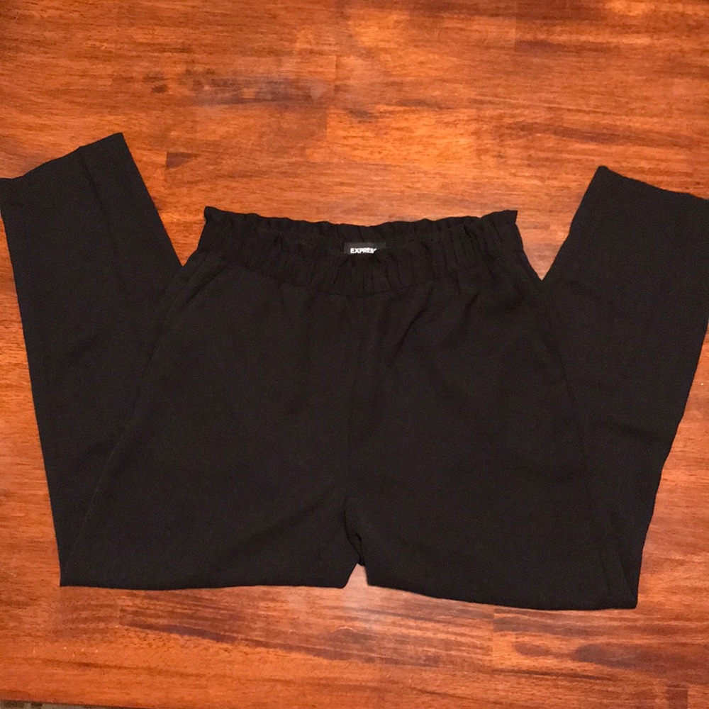 Black high waisted dress pants